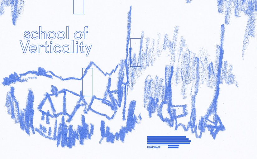 School of Verticality Logo, 2018. grafic design by Eva van der Schans and Sophie Krier