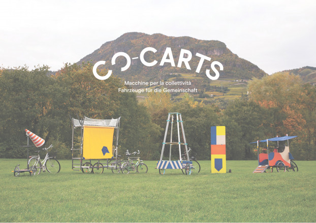 Co-Carts, test-ride in October 2020, a project by orizzontale. Courtesy Lungomare. Image by Giulia Faccin