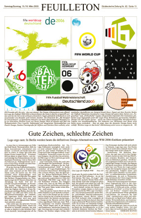 Süddeutsche, 16.03.03