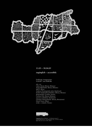 Poster: Accessible - about architecture. Illustration: feld72