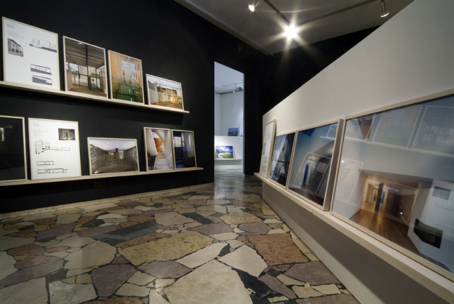 Exhibition: Build on built (VAI Vorarlberger Architekturinstitut Dornbirn). Photo: Lungomare