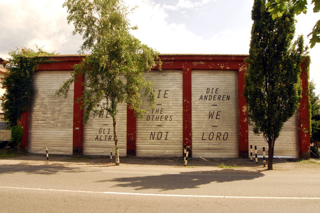 Alexander Egger: Expansion of the combat zone. Photo: Ivo Corrà