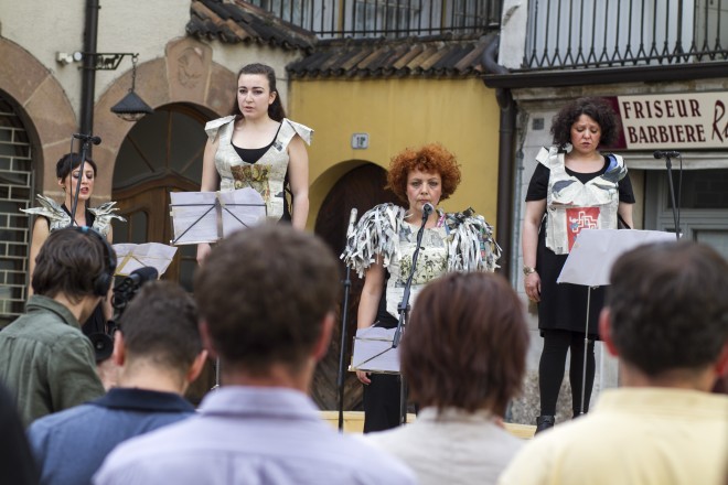 Masses & Motets: Act 3. Vision and prophecy. Photo: Daniel Mazza, 2013