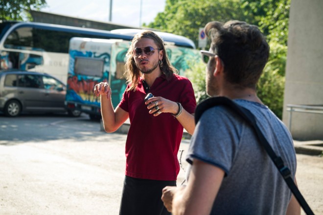 Nikolay Oleynikov: Learning Mural. Monument Tour. Photo: Daniel Mazza, 2013