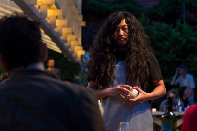 Åbäke, Martino Gamper & Alex Rich: Trattoria Circolare, Photo: Daniel Mazza, 2013