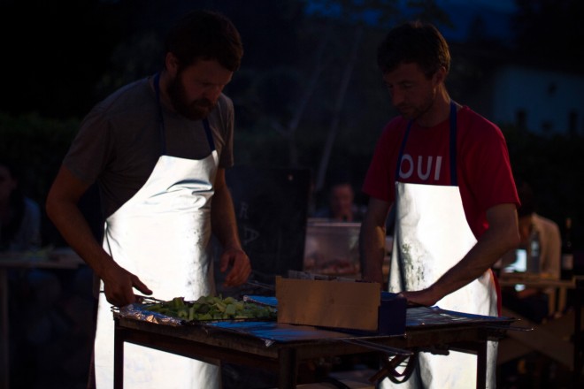 Åbäke, Martino Gamper & Alex Rich: Trattoria Circolare, Photo: Daniel Mazza, 2013