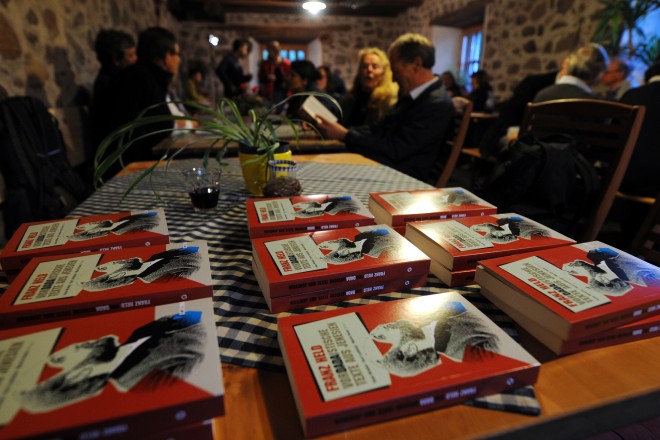 He He He DA DA: Presentation of the book „Franz Held – Vordadaistische Texte aus Jenesien“. Photo: Ivo Corrà, 2012