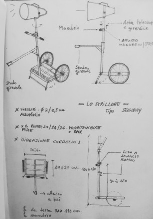 Co-Carts first sketches, ©orizzontale