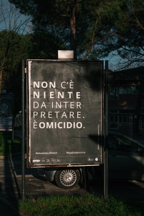  #qualcosanonva, promoted by Pensiero Manifesto, Jesi. Courtesy Lungomare. Foto by Francesca Tilio